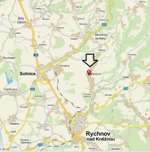 Obrázek  - Mapa Lukavice u Rychnova nad Kněžnou